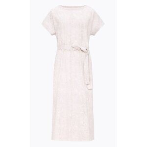 EUC Uniqlo x Sawako Hoshi Art of Textile Gray 100% Cotton T-shirt Dress, Size M